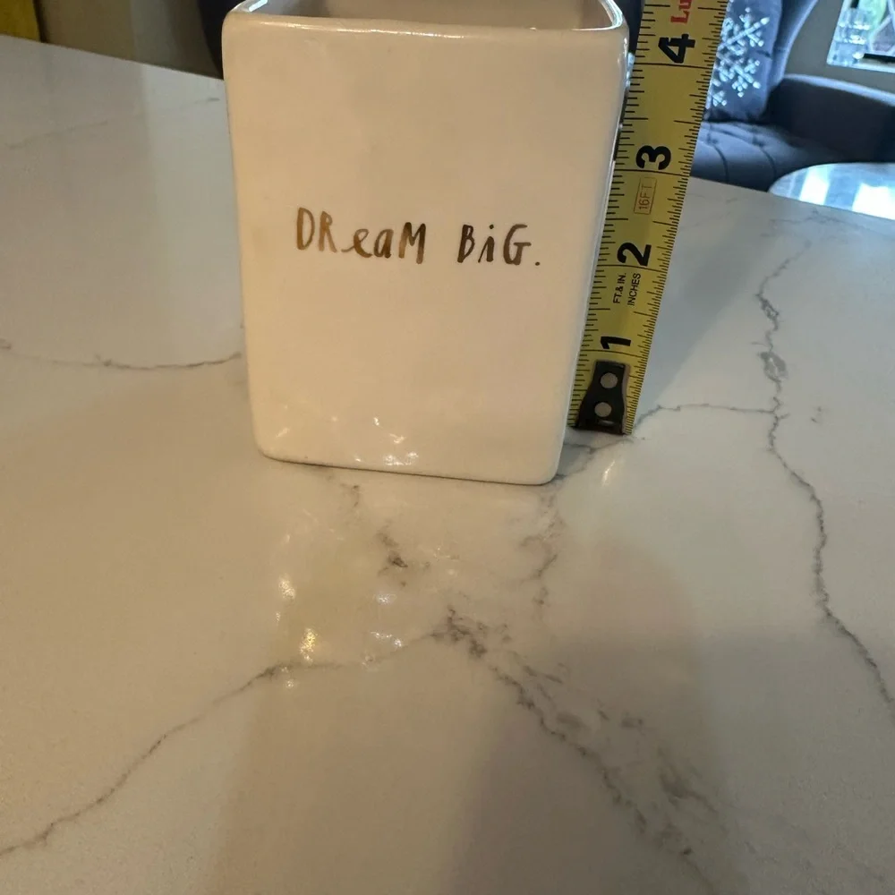 Rae Dunn Artisan Collection White Ceramic Piece